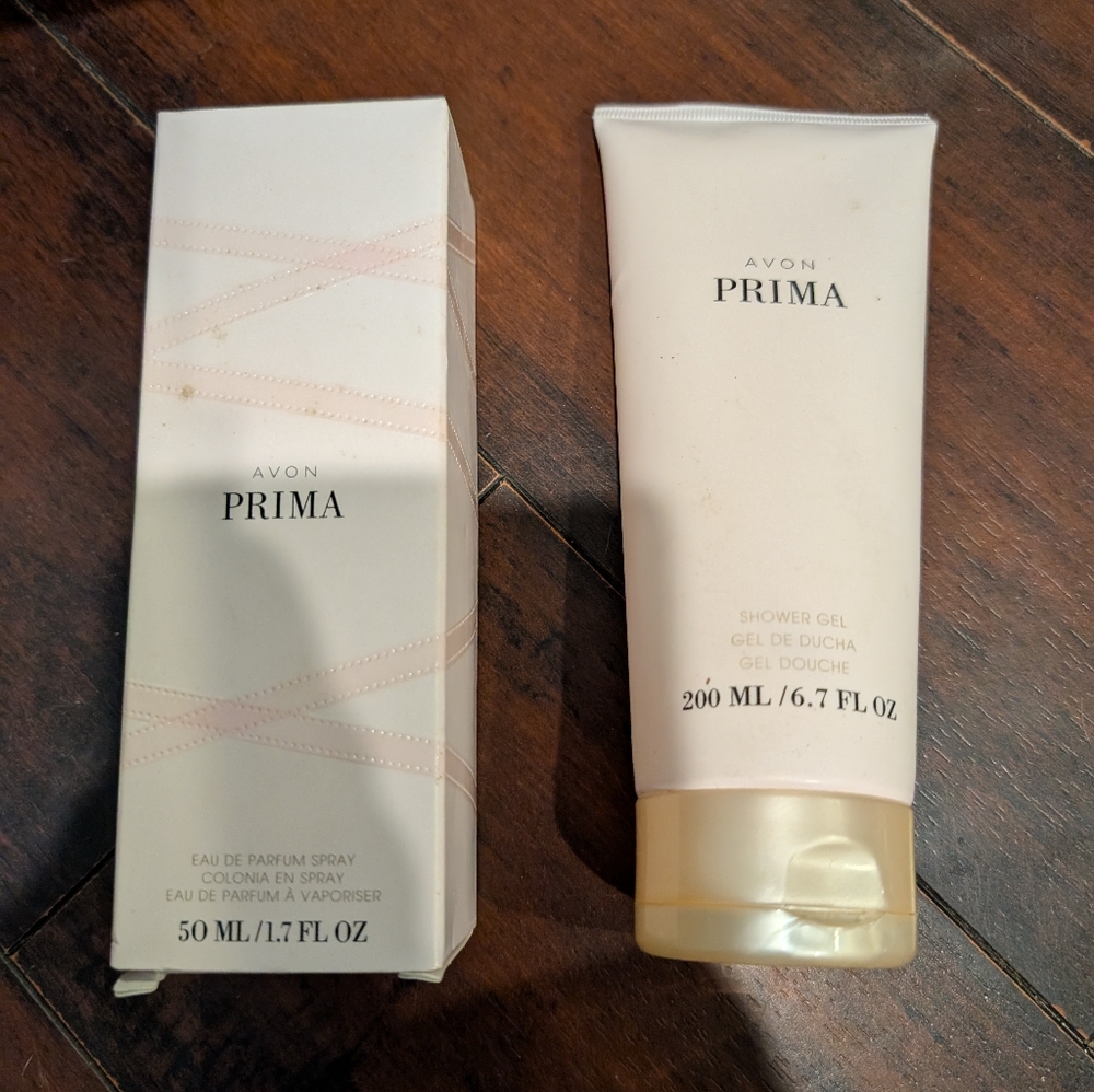 Avon Prima Fragrance and Shower Gel Duo